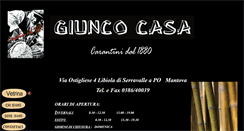 Desktop Screenshot of giuncocasa.com